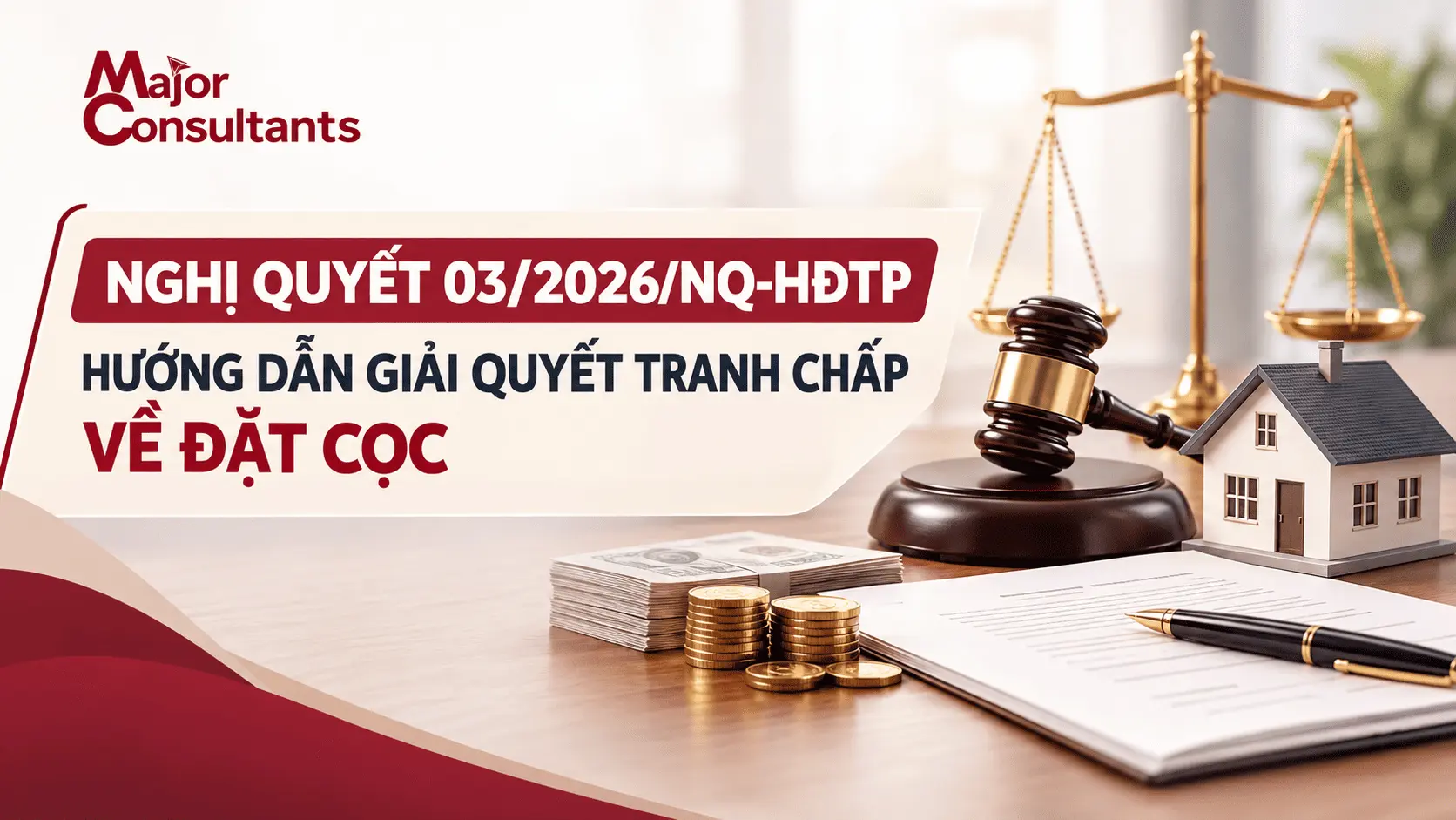 NGHỊ QUYẾT 03/2026/NQ-HĐTP HƯỚNG DẪN GIẢI QUYẾT TRANH CHẤP VỀ ĐẶT CỌC