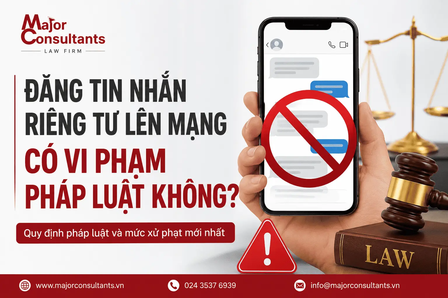  ĐĂNG HÌNH CHỤP TIN NHẮN CỦA NGƯỜI KHÁC LÊN MẠNG XÃ HỘI CÓ VI PHẠM PHÁP LUẬT KHÔNG?
