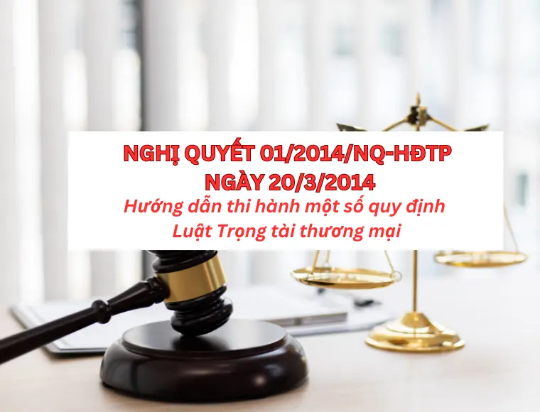 Nghị Quyết 01/2014/NQ-HĐTP Ngày 20/3/2014