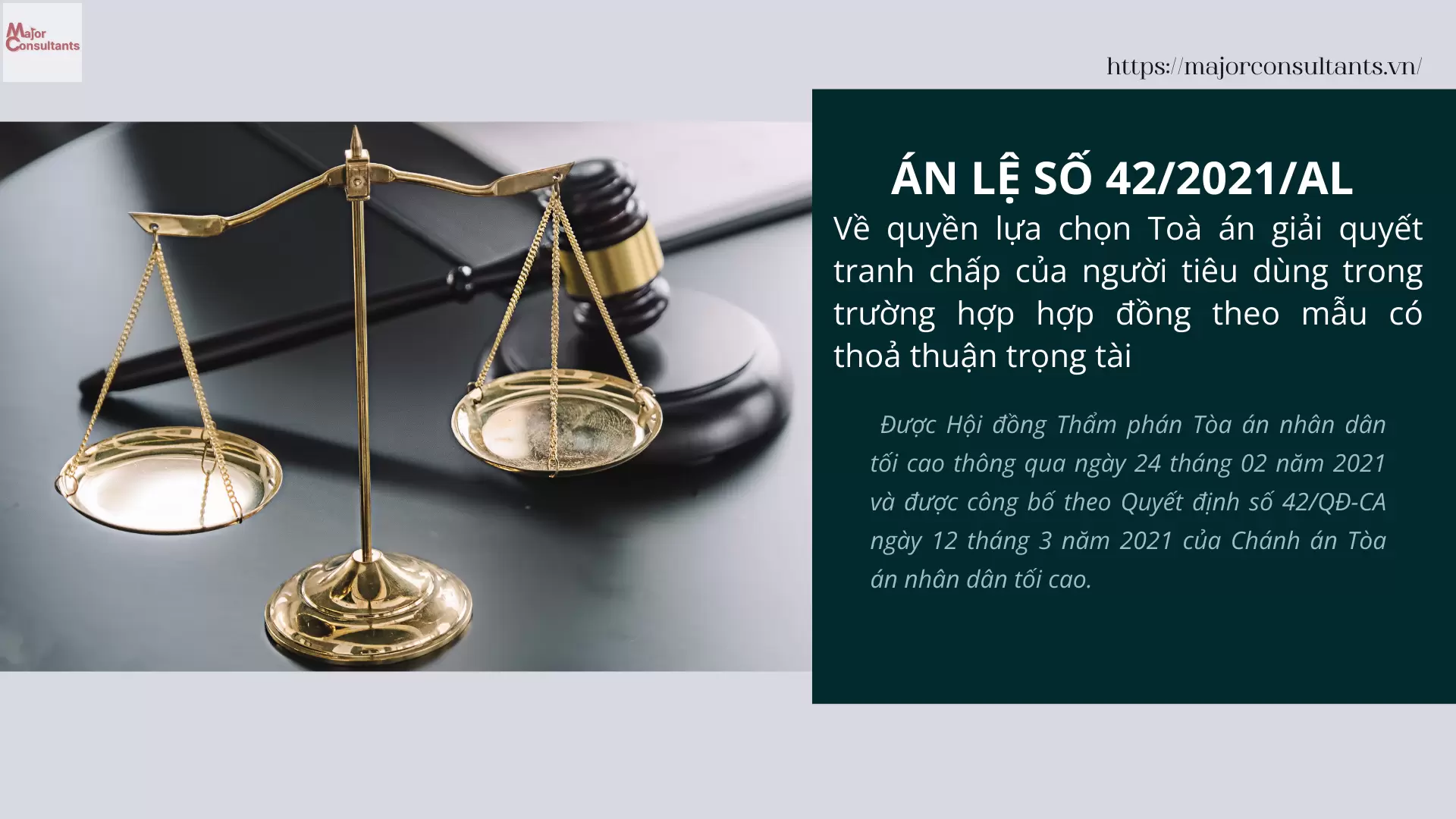 Precedent No. 42/2021/AL