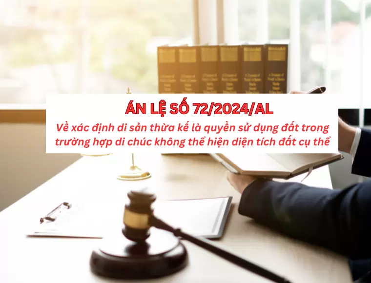 Án Lệ Số 72/2024/AL