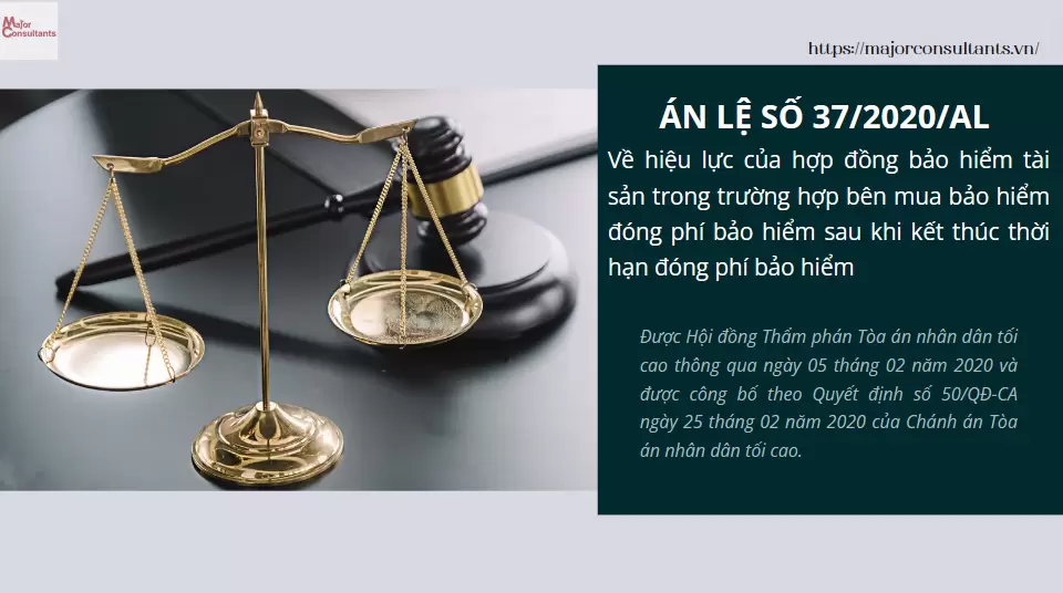 Án Lệ Số 37/2020/AL