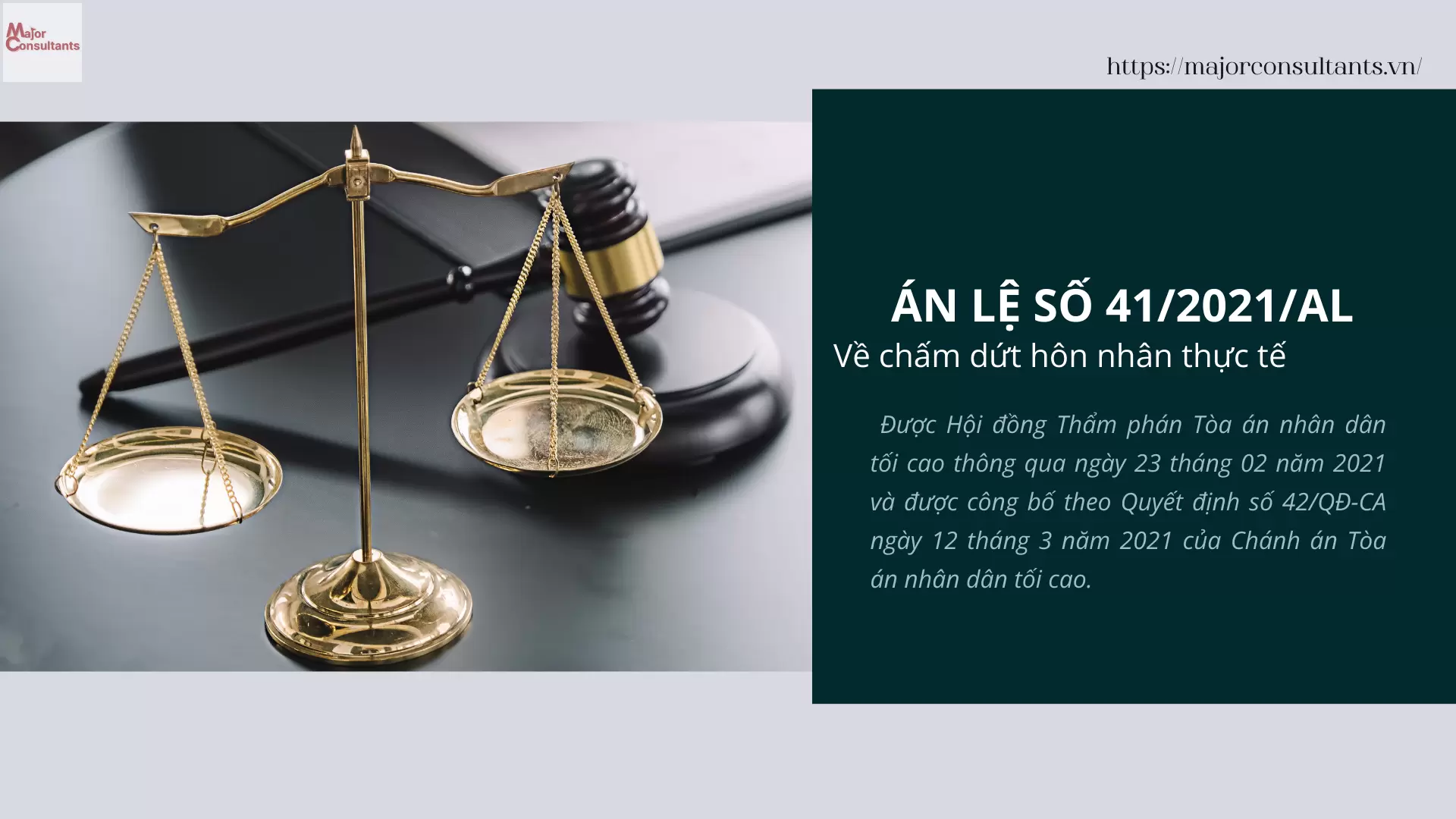 Precedent No. 41/2021/AL