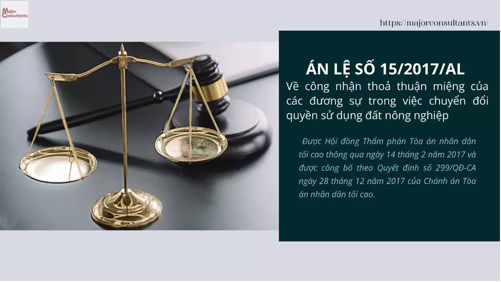 Precedent No. 15/2017/AL