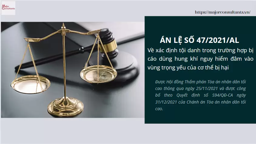 Precedent No. 47/2021/AL