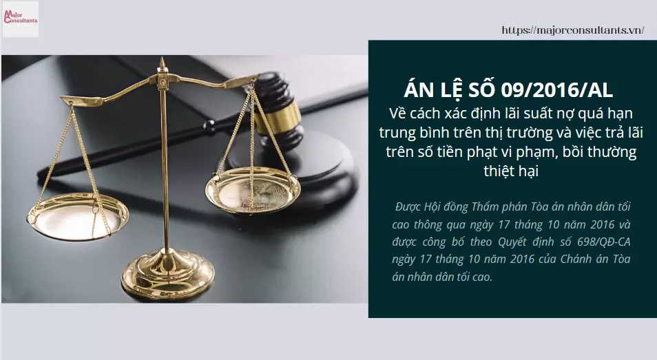Án Lệ Số 09/2016/AL