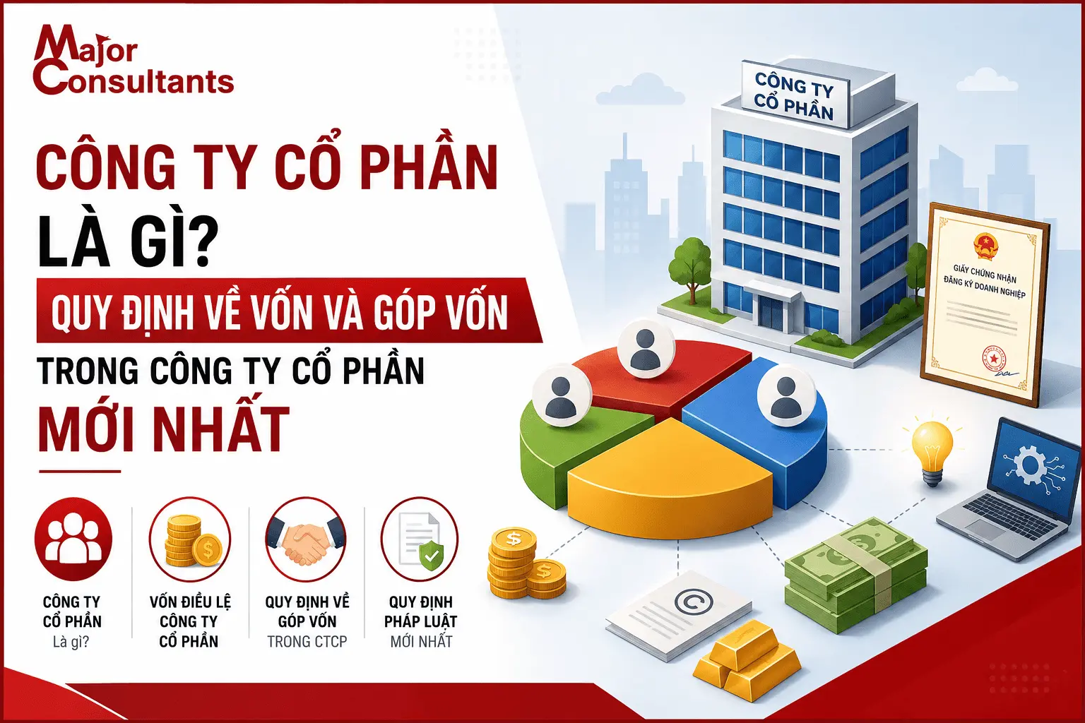 CÔNG TY CỔ PHẦN LÀ GÌ? QUY ĐỊNH VỀ VỐN VÀ GÓP VỐN TRONG CÔNG TY CỔ PHẦN MỚI NHẤT