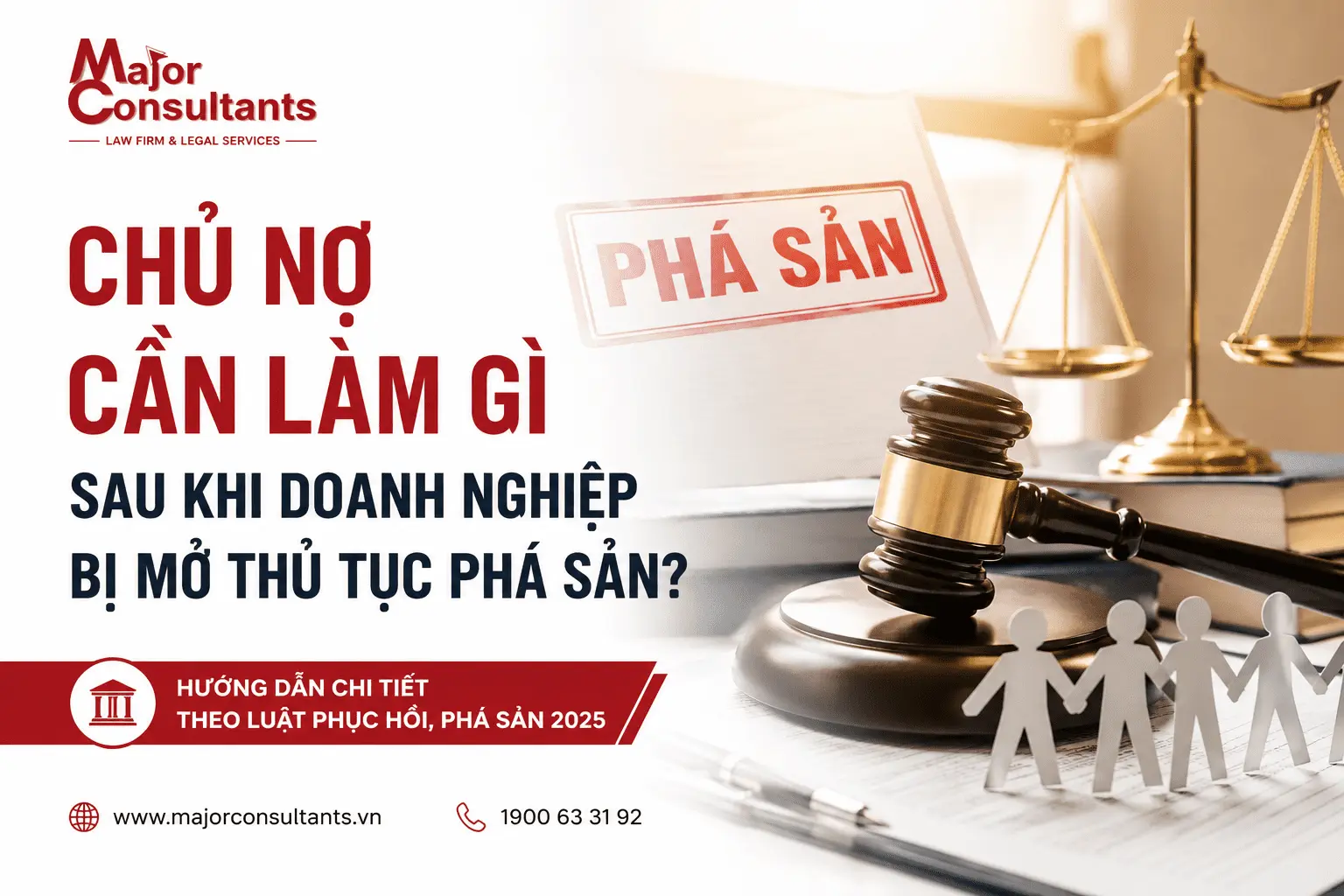 CHỦ NỢ CẦN LÀM GÌ SAU KHI DOANH NGHIỆP BỊ MỞ THỦ TỤC PHÁ SẢN?