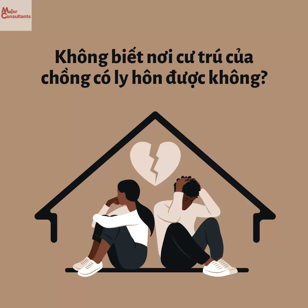 Not knowing where the husband resides can divorce?